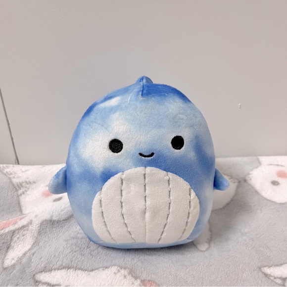 Squishmallows Samir Blue Whale 5” - Picture 1 of 2